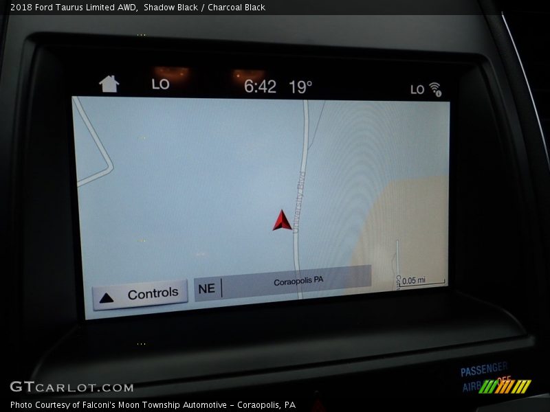 Navigation of 2018 Taurus Limited AWD