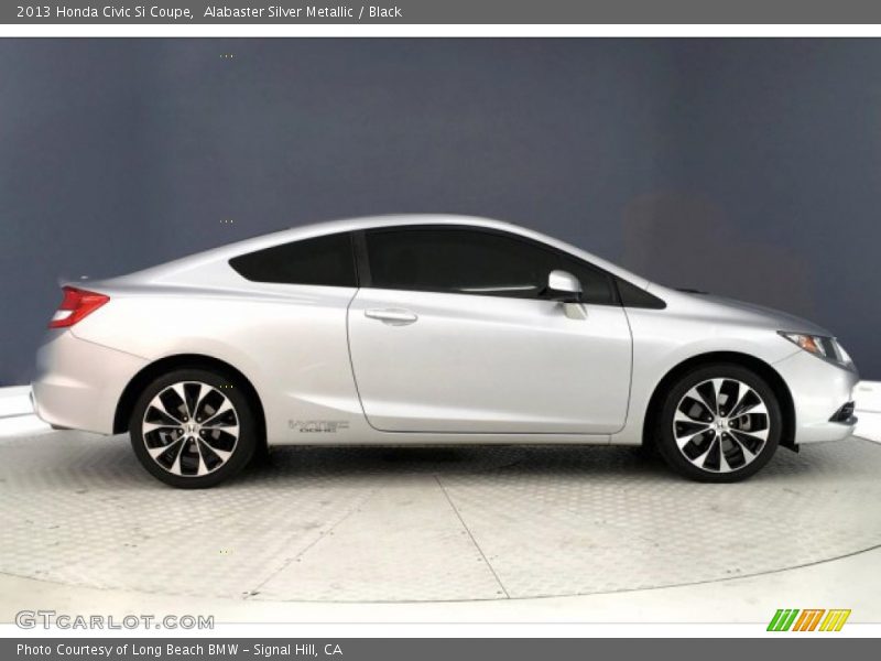 Alabaster Silver Metallic / Black 2013 Honda Civic Si Coupe