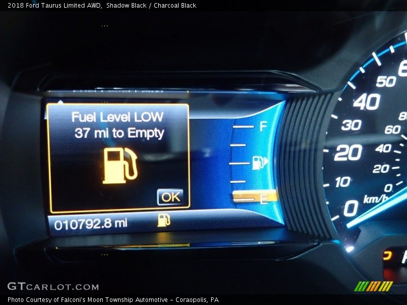 Shadow Black / Charcoal Black 2018 Ford Taurus Limited AWD