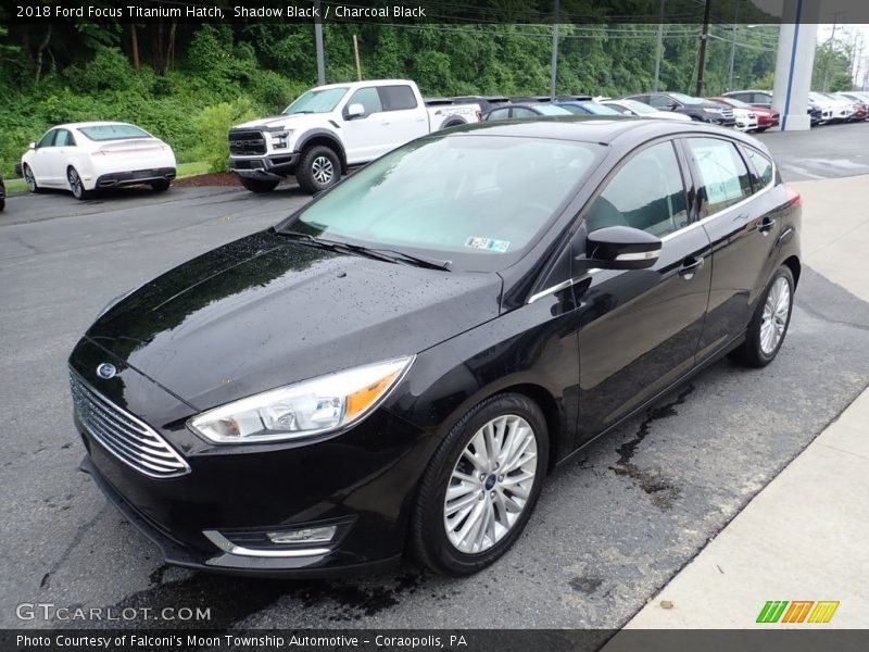 Shadow Black / Charcoal Black 2018 Ford Focus Titanium Hatch