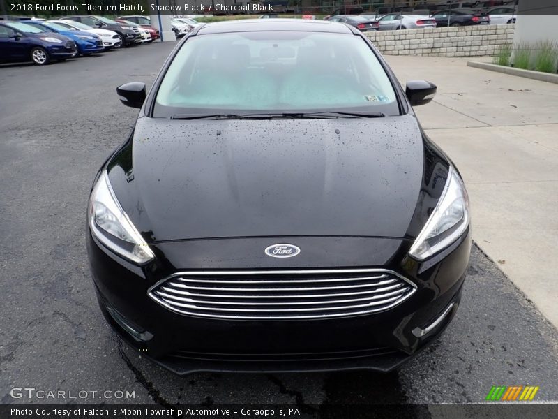 Shadow Black / Charcoal Black 2018 Ford Focus Titanium Hatch