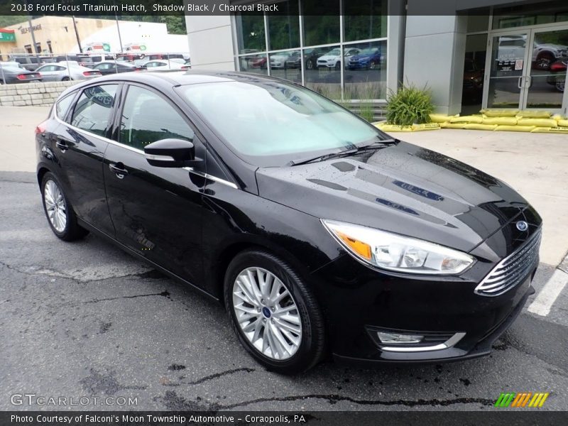 Shadow Black / Charcoal Black 2018 Ford Focus Titanium Hatch