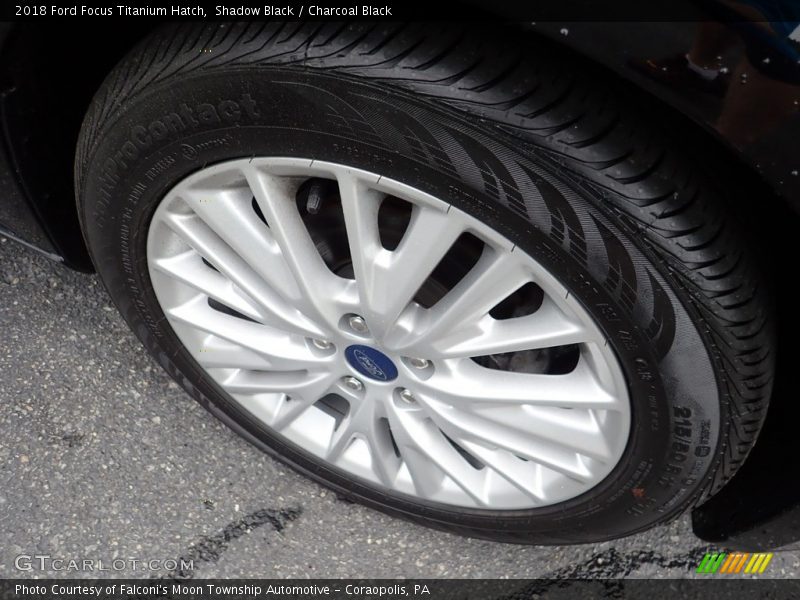 Shadow Black / Charcoal Black 2018 Ford Focus Titanium Hatch