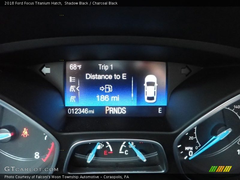 Shadow Black / Charcoal Black 2018 Ford Focus Titanium Hatch