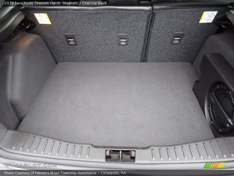 Magnetic / Charcoal Black 2018 Ford Focus Titanium Hatch