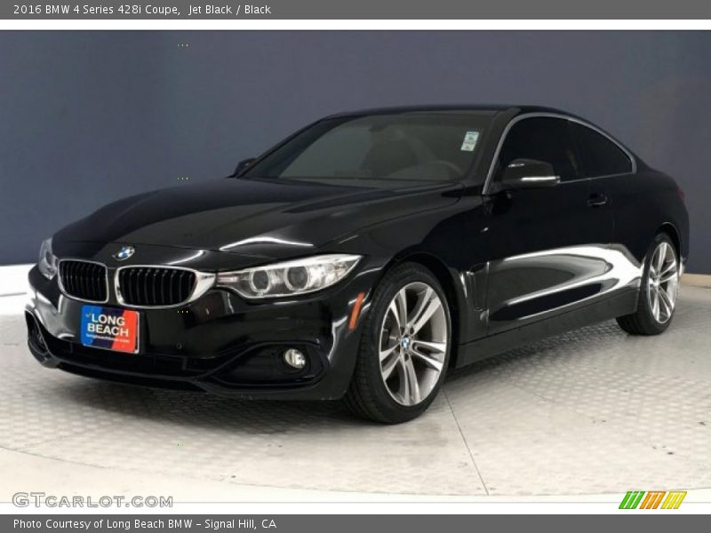 Jet Black / Black 2016 BMW 4 Series 428i Coupe