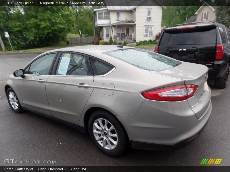 Magnetic Metallic / Medium Earth Gray 2016 Ford Fusion S