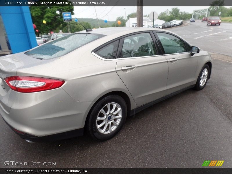 Magnetic Metallic / Medium Earth Gray 2016 Ford Fusion S