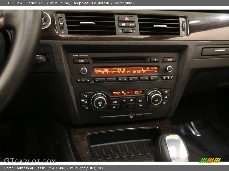 Deep Sea Blue Metallic / Oyster/Black 2012 BMW 3 Series 328i xDrive Coupe