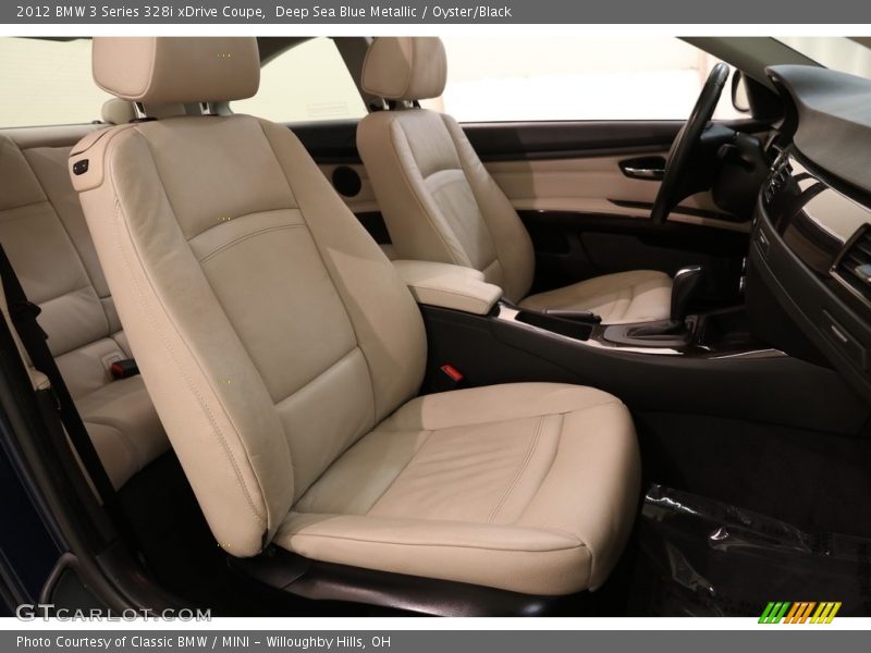 Deep Sea Blue Metallic / Oyster/Black 2012 BMW 3 Series 328i xDrive Coupe