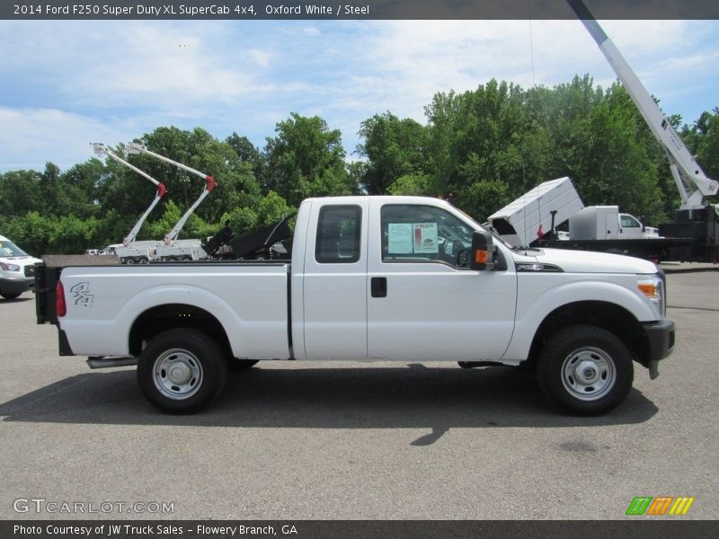 Oxford White / Steel 2014 Ford F250 Super Duty XL SuperCab 4x4