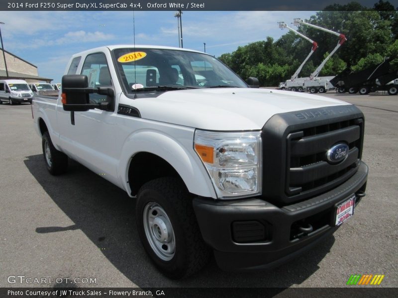 Oxford White / Steel 2014 Ford F250 Super Duty XL SuperCab 4x4