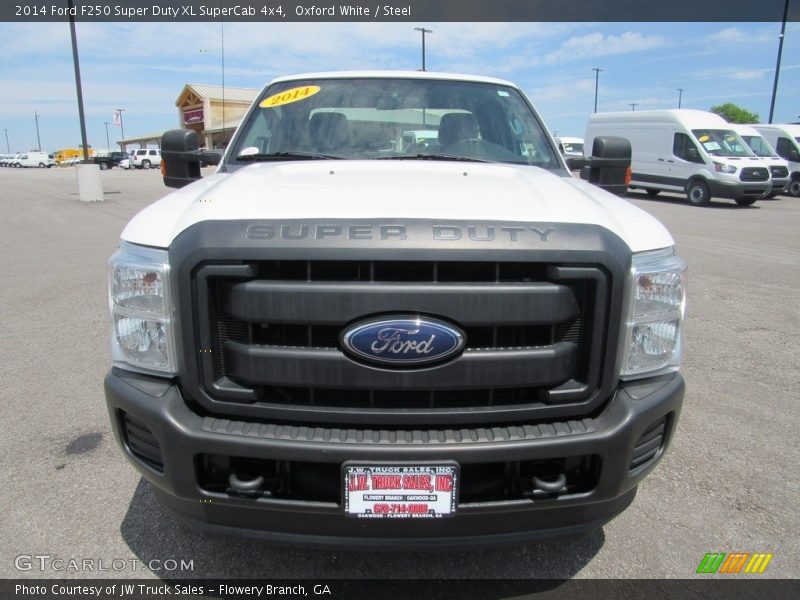 Oxford White / Steel 2014 Ford F250 Super Duty XL SuperCab 4x4