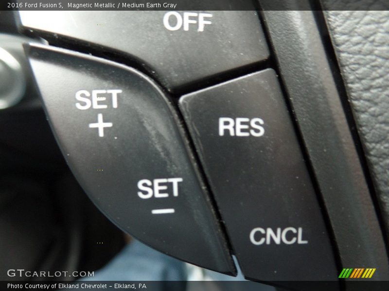 Magnetic Metallic / Medium Earth Gray 2016 Ford Fusion S