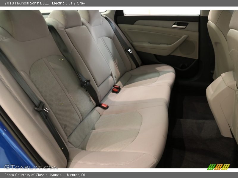 Electric Blue / Gray 2018 Hyundai Sonata SEL
