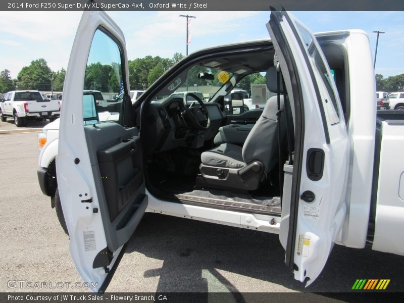 Oxford White / Steel 2014 Ford F250 Super Duty XL SuperCab 4x4