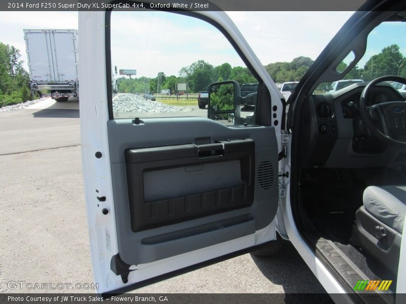 Oxford White / Steel 2014 Ford F250 Super Duty XL SuperCab 4x4