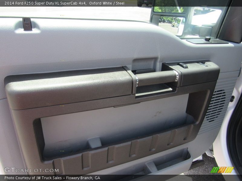 Oxford White / Steel 2014 Ford F250 Super Duty XL SuperCab 4x4