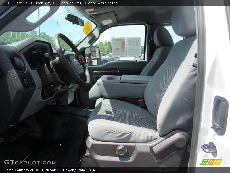 Oxford White / Steel 2014 Ford F250 Super Duty XL SuperCab 4x4
