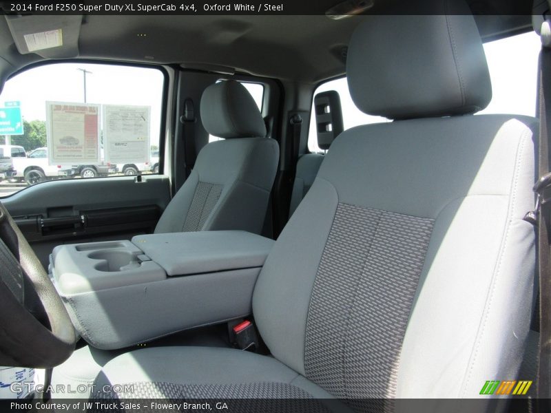 Oxford White / Steel 2014 Ford F250 Super Duty XL SuperCab 4x4