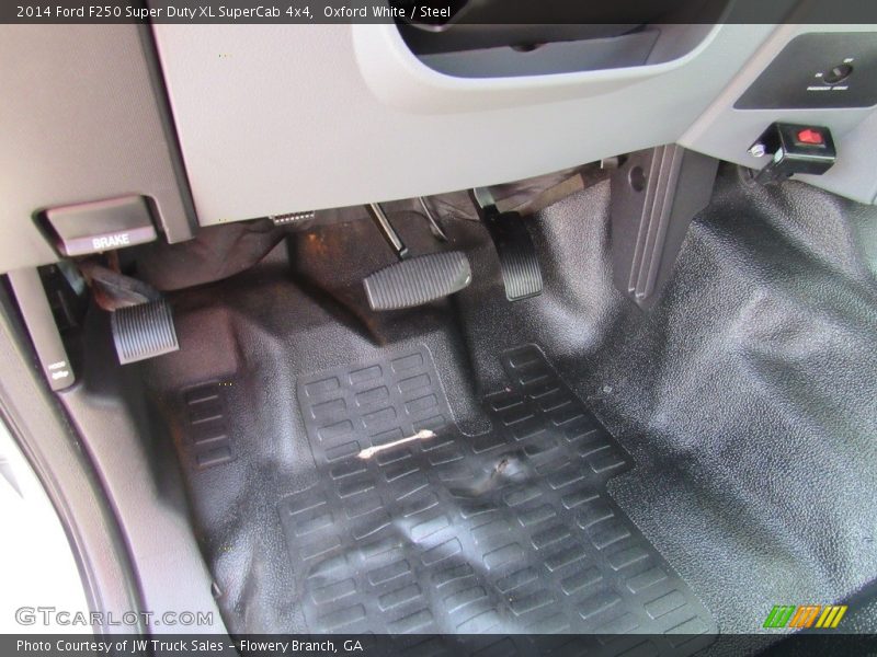 Oxford White / Steel 2014 Ford F250 Super Duty XL SuperCab 4x4