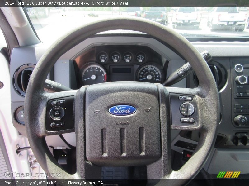 Oxford White / Steel 2014 Ford F250 Super Duty XL SuperCab 4x4