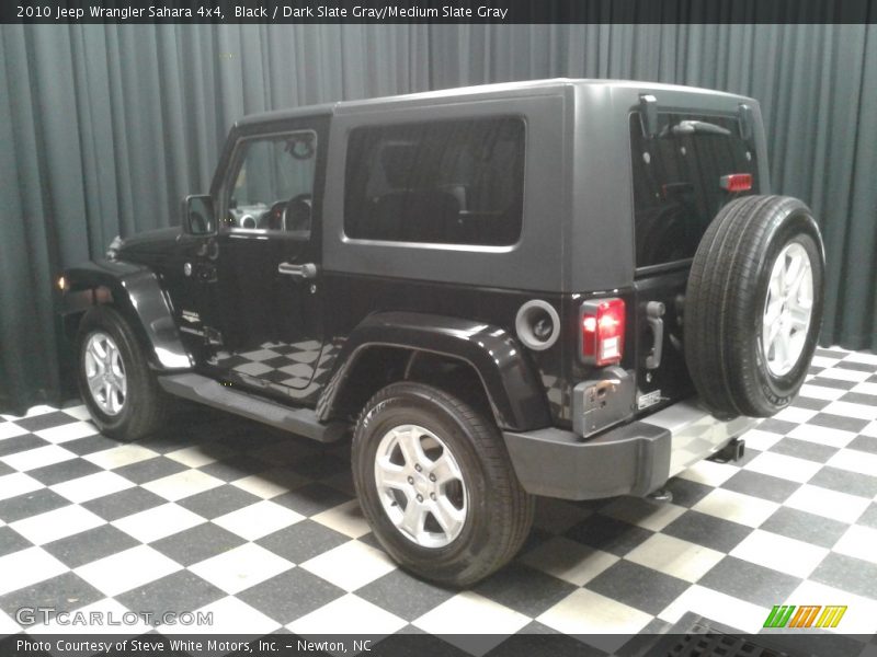 Black / Dark Slate Gray/Medium Slate Gray 2010 Jeep Wrangler Sahara 4x4