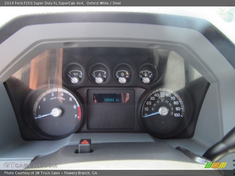 Oxford White / Steel 2014 Ford F250 Super Duty XL SuperCab 4x4
