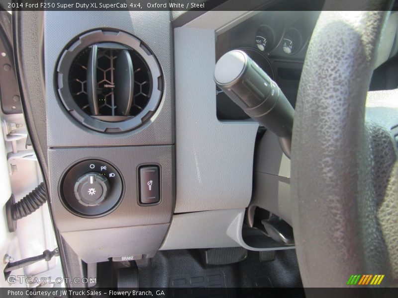 Oxford White / Steel 2014 Ford F250 Super Duty XL SuperCab 4x4