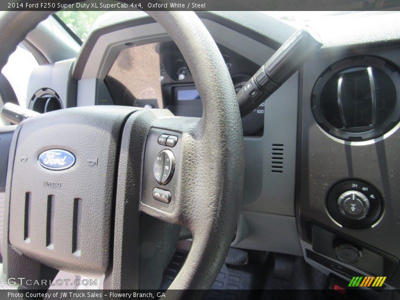 Oxford White / Steel 2014 Ford F250 Super Duty XL SuperCab 4x4