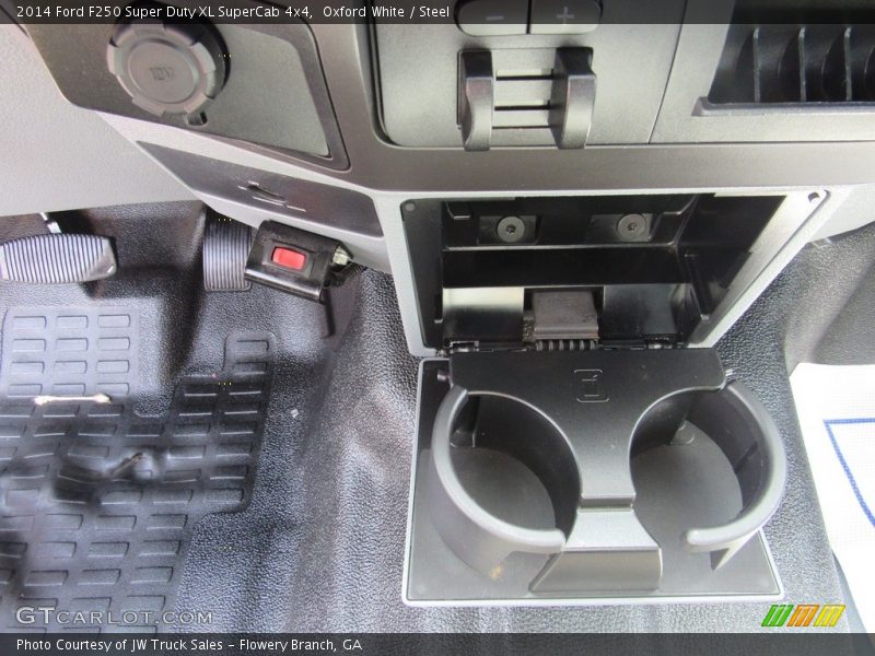 Oxford White / Steel 2014 Ford F250 Super Duty XL SuperCab 4x4