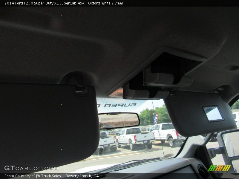 Oxford White / Steel 2014 Ford F250 Super Duty XL SuperCab 4x4