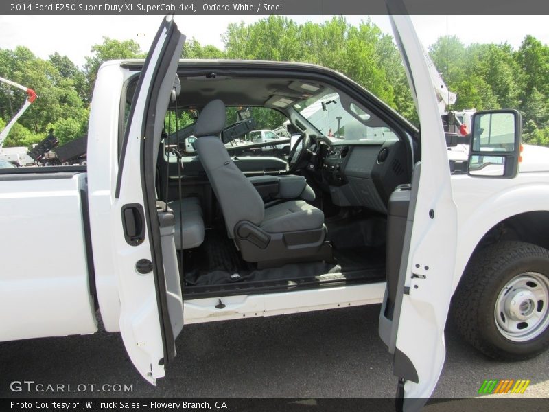 Oxford White / Steel 2014 Ford F250 Super Duty XL SuperCab 4x4