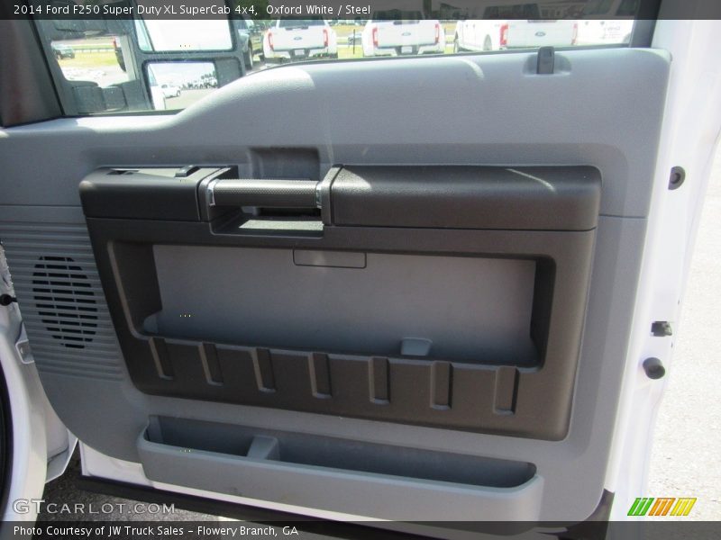 Oxford White / Steel 2014 Ford F250 Super Duty XL SuperCab 4x4