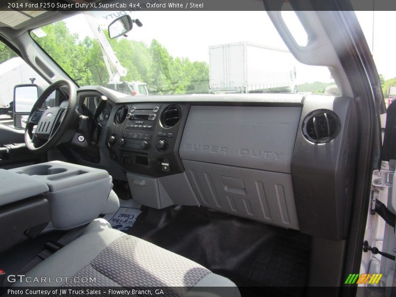 Oxford White / Steel 2014 Ford F250 Super Duty XL SuperCab 4x4