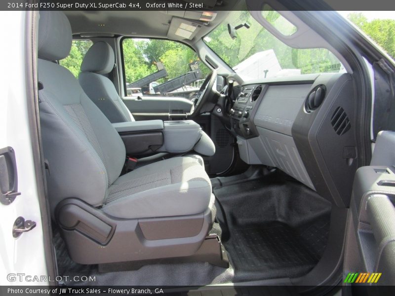 Oxford White / Steel 2014 Ford F250 Super Duty XL SuperCab 4x4