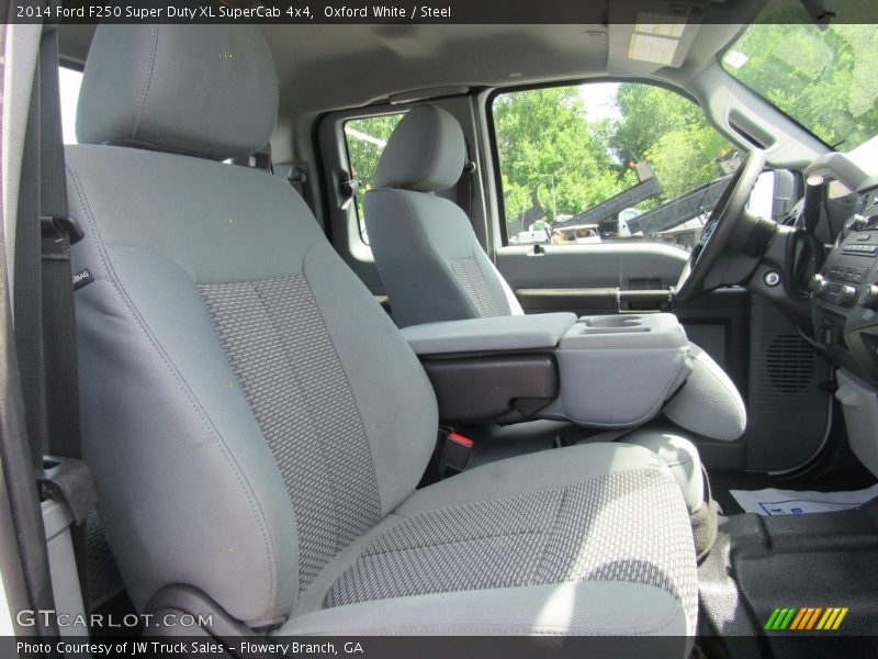 Oxford White / Steel 2014 Ford F250 Super Duty XL SuperCab 4x4