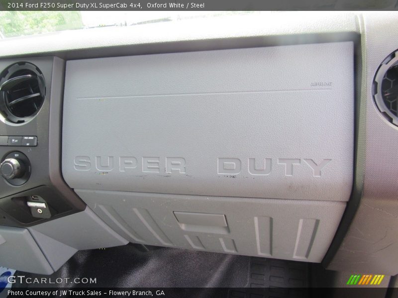 Oxford White / Steel 2014 Ford F250 Super Duty XL SuperCab 4x4