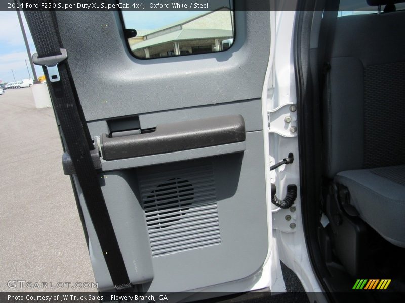 Oxford White / Steel 2014 Ford F250 Super Duty XL SuperCab 4x4