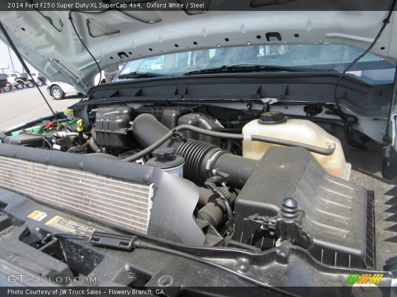 Oxford White / Steel 2014 Ford F250 Super Duty XL SuperCab 4x4