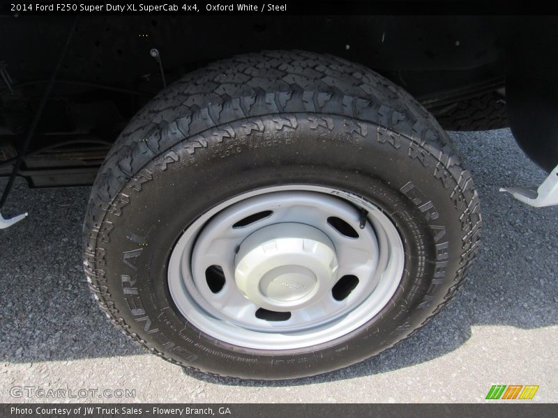Oxford White / Steel 2014 Ford F250 Super Duty XL SuperCab 4x4