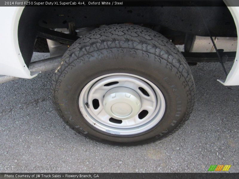 Oxford White / Steel 2014 Ford F250 Super Duty XL SuperCab 4x4