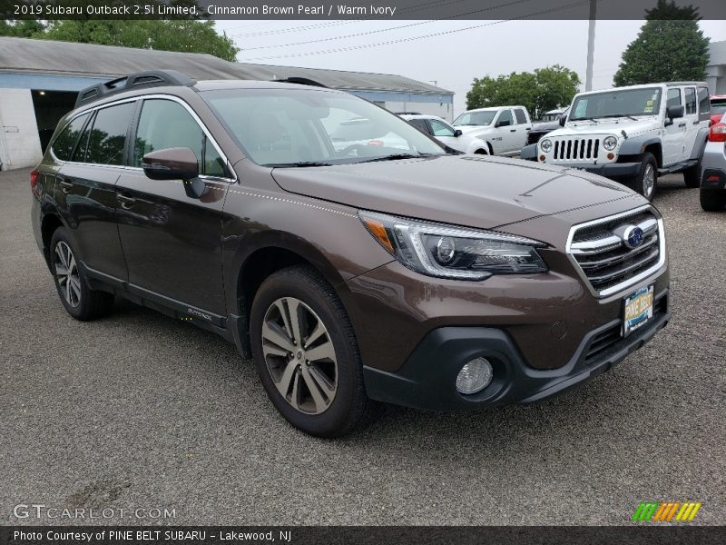 Cinnamon Brown Pearl / Warm Ivory 2019 Subaru Outback 2.5i Limited