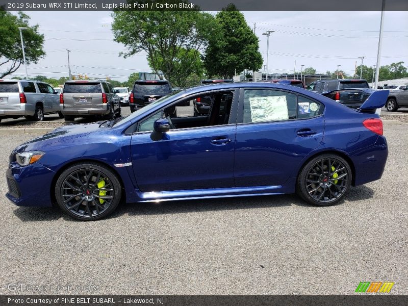  2019 WRX STI Limited Lapis Blue Pearl