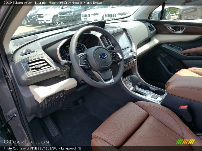 Magnetite Gray Metallic / Java Brown 2019 Subaru Ascent Touring
