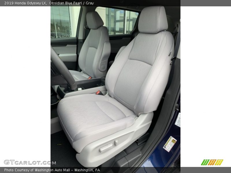 Obsidian Blue Pearl / Gray 2019 Honda Odyssey LX