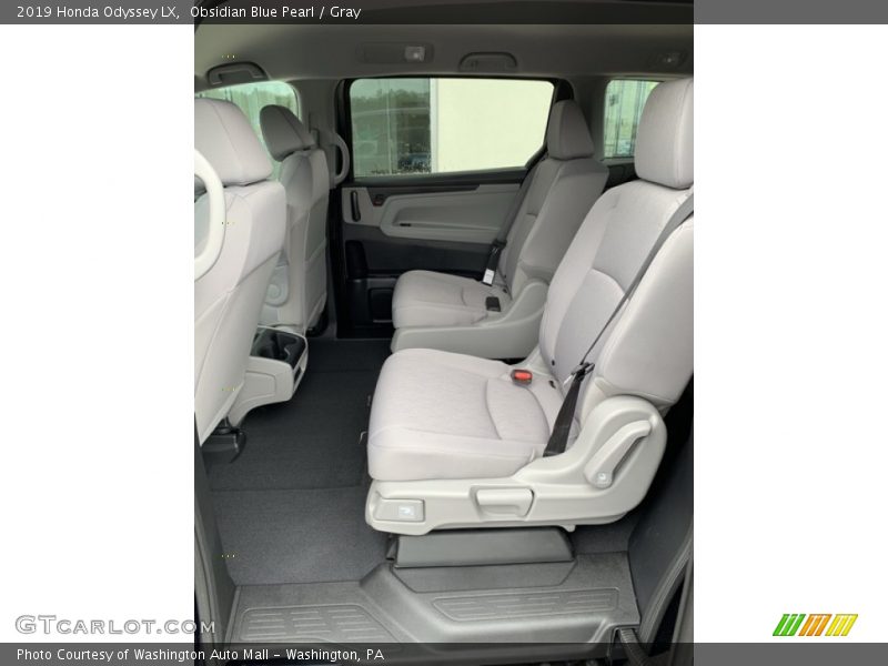 Obsidian Blue Pearl / Gray 2019 Honda Odyssey LX