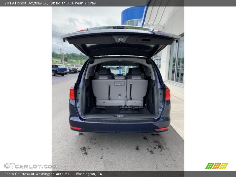 Obsidian Blue Pearl / Gray 2019 Honda Odyssey LX