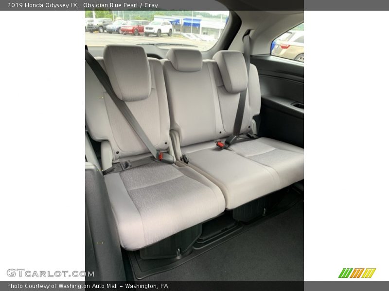 Obsidian Blue Pearl / Gray 2019 Honda Odyssey LX