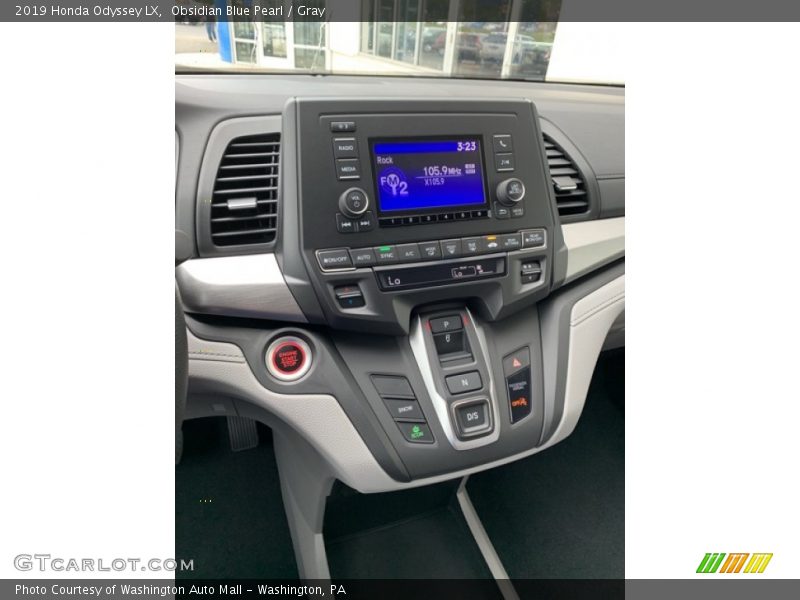 Obsidian Blue Pearl / Gray 2019 Honda Odyssey LX